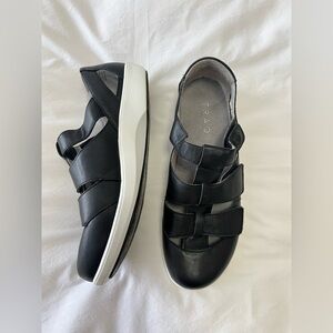 Alegria Traq | Women’s SZ US 11.5 12 (EU 42) | Slip On Black Fisherman Shoes